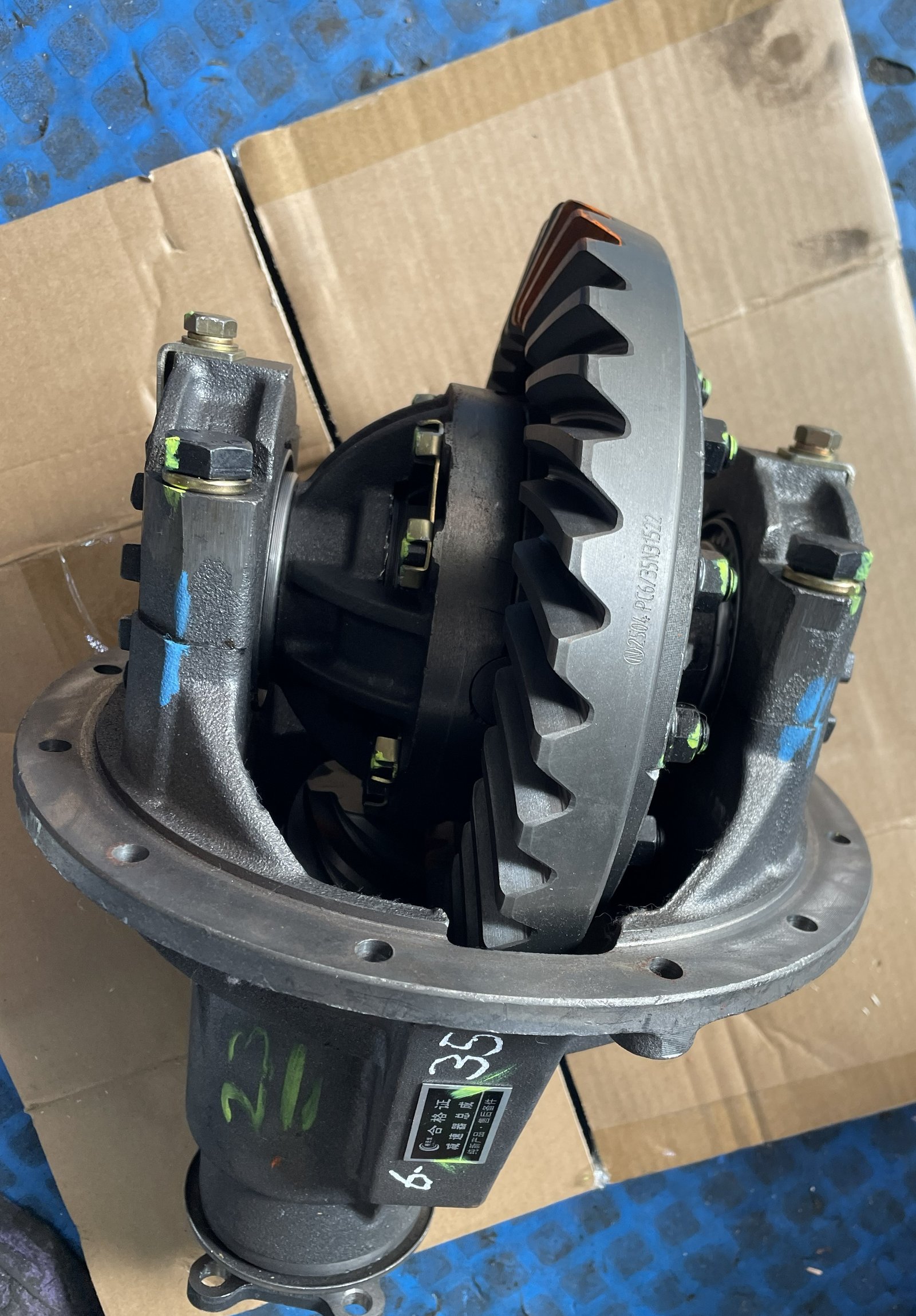 Huevo Transmision Foton 6x35
